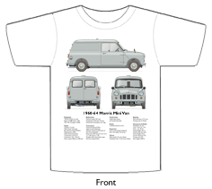 Morris Mini van 1960-64 T-shirt Front